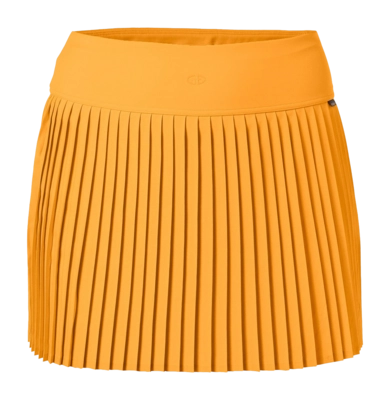 Rock Goldbergh Plissé Damen Papaya