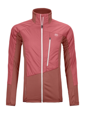 Jas Ortovox Women Westalpen Swisswool Hybrid Wild Rose