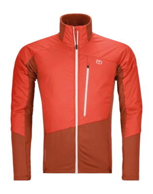 Jas Ortovox Men Westalpen Swisswool Hybrid Cengia Rossa