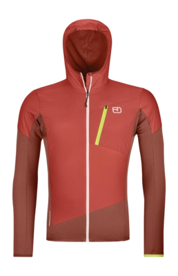 Jas Ortovox Men Ladiz Hybrid Clay Orange