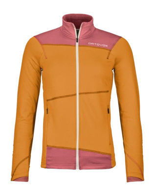 Vest Ortovox Women Fleece Light Jacket Autumn Leaves