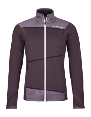 Vest Ortovox Women Fleece Light Jacket Dark Wild Berry