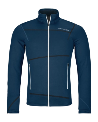 Vest Ortovox Men Fleece Light Jacket Deep Ocean
