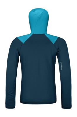 87214-52001-FLEECE_GRID_HOODY_M_mountain_blue-B-02-_no-bg