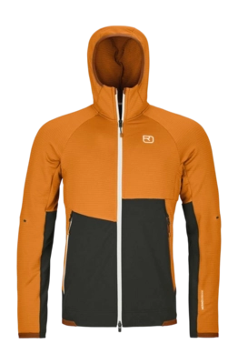 Jas Ortovox Men Fleece Rib Hoody Sly Fox