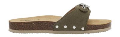 Slipper Scholl Pescura Flat Damen Khaki