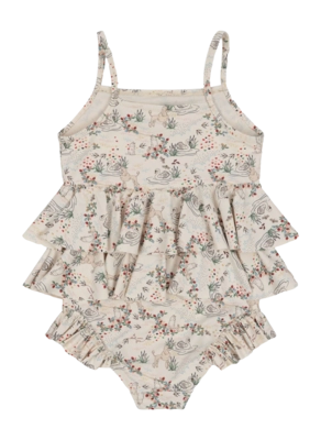 Maillot 1 Pièce Konges Sløjd Manuca Frill Mizumi