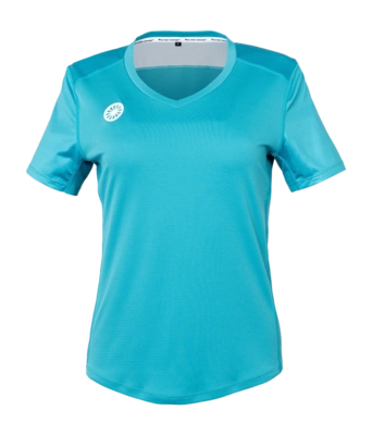 Tennisshirt The Indian Maharadja Girls Kadiri Agility Tee Aqua