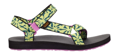 Teva Women Original Universal Beach Floral Wild Lime