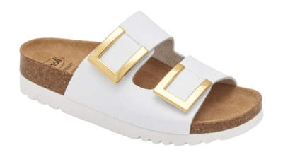 Slipper Scholl Women Monterey 2 Straps White