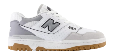 New Balance Unisex BB550ESC White/Slate Grey/Brighton Grey