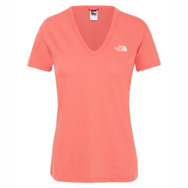 T-Shirt The North Face Women Simple Dome Tee Spiced Coral
