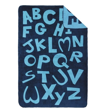 Plaid S.Oliver Junior Letters Donkerblauw