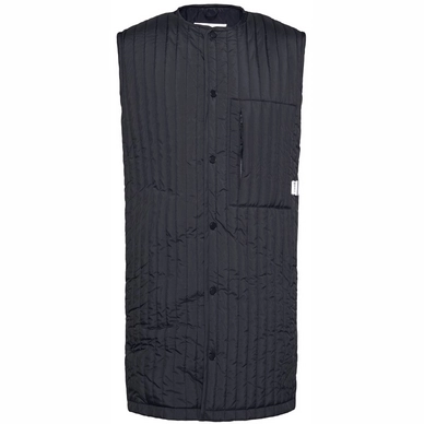Bodywarmer Rains Long Liner Vest Black Unisex