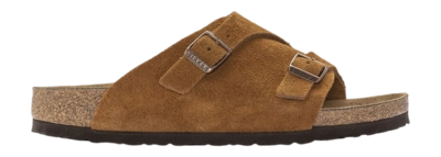 Birkenstock Homme Zürich Suede Leather MinkTongs