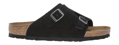 Slipper Birkenstock Zürich Suede Leather Herren Black