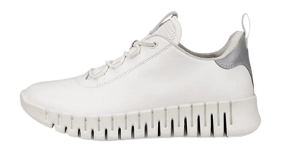 Sneaker ECCO Gruuv Damen White Light Grey