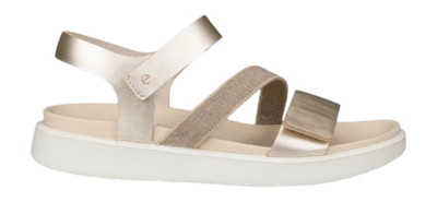 Sandalen ECCO Flowt W Damen Pure White Gold