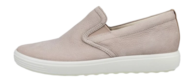 Sneaker ECCO Women Soft 7 Slip On Pebble Grey Rose Powder