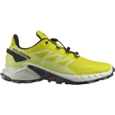 Trailrunning schoen Salomon Men Supercross 4 Sulphur Spring Vanilla Ice Black