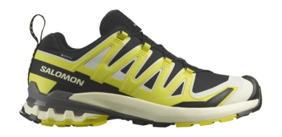 Chaussures de Trail Salomon Men XA PRO 3D V9 GTX Black Sulphur Spring Transparant Yellow