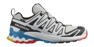 Chaussures de Trail Salomon Femme XA PRO 3D V9 GTX Lunar Rock White Black