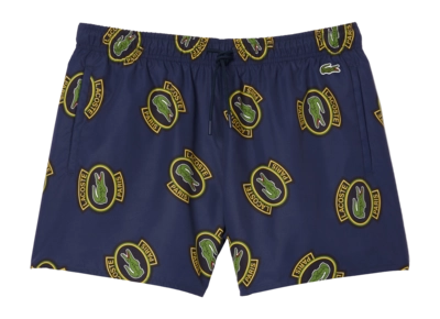 Maillot de Bain Lacoste Men MH7272 Navy Blue/Gold