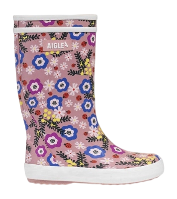 Regenlaars Aigle Kids Lolly Pop Play2 Flower Power