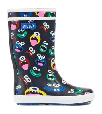 Bottes de Pluie Aigle Enfant Lolly Pop Play2 Monstres