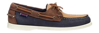 Bootsschuhe Sebago Portland Archive Herren Navy Brown Tan