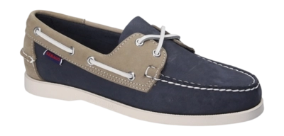 Sebago Men Portland Spinnaker Nubuck Bluenavy-Offwhite