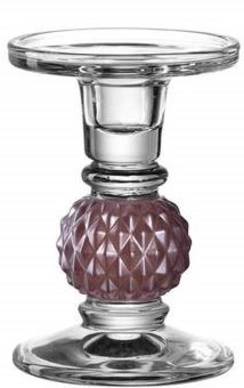 Kandelaar Leonardo Poesia 13 cm Rood