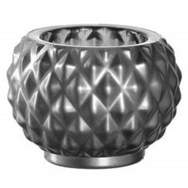 Theelichthouder Leonardo Poesia Zilver 5 cm