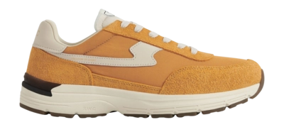 Baskets Stepney Workers Club Homme Osier S-Strike Raw Suede Mix College Yellow