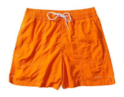 Maillot de Bain Edmmond Studios Homme Mini Logo Uni Orange