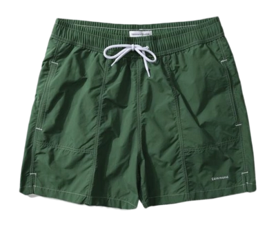 Maillot de Bain Edmmond Studios Homme Mini Logo Plain Dk Green