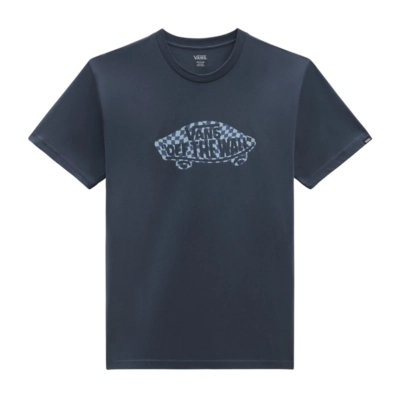 T-Shirt Vans Checkered Off The Wall Fill Tee-B Herren Indigo