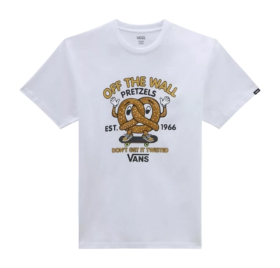 T-Shirt Vans Men Twister Dough Tee-B White