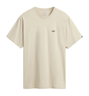 T-shirt Vans Homme Mn Left Chest Logo Tee Oatmeal/Black