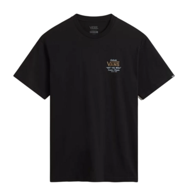 T-Shirt Vans Mn Holder St Classic Herren Black/Antelope