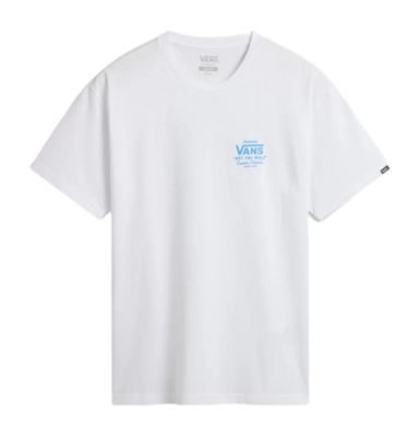 Vans T-Shirt Men Mn Holder St Classic White/Malibu Blue '25