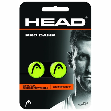 Racketdemper HEAD Pro Damp Yellow (12-delig)