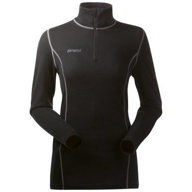 Skipullover  Bergans Akeleie Half Zip Black Damen