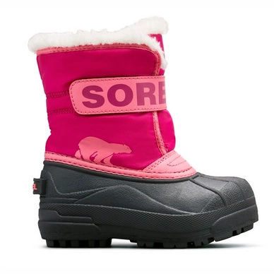 Bottes Sorel Enfants Snow Commander Tropic Pink