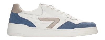 HUB Men Court L68 Off White Bone Elemental Blue