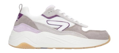 Sneaker HUB Glide S43 Damen White Dusted Grape Neutral Grey Milky Gum