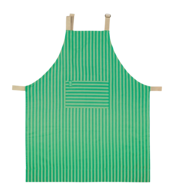 Apron Pip Studio Stripes Green