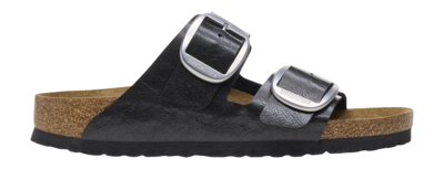 Tongs Birkenstock Femme Arizona Grande Boucle Birko-Flor Graceful Licorice Narrow