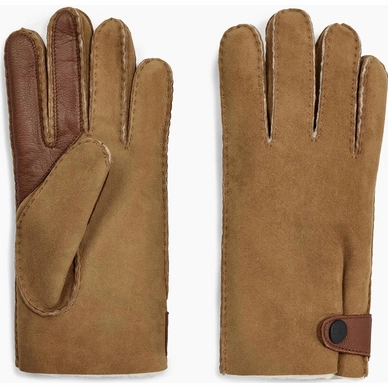 Gloves UGG Men Sheepskin Side Tab Tech Glove Chestnut