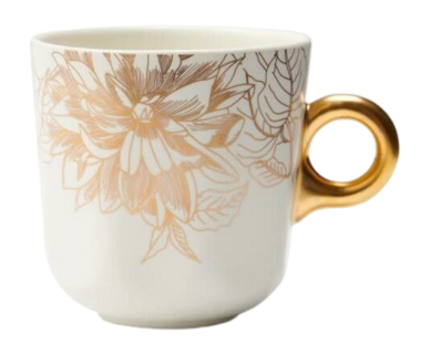 Tasse Essenza Masterpiece Off White 170 ml (Lot de 4)